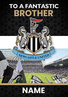 Photo of Newcastle United Brother Birthday Card