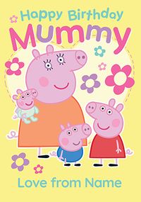 Tap to view Peppa Pig Happy Birthday Mummy Card