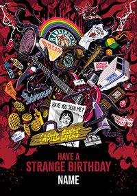 Tap to view Stranger Things Collage Birthday Card