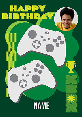 Xbox Happy Birthday Photo Card