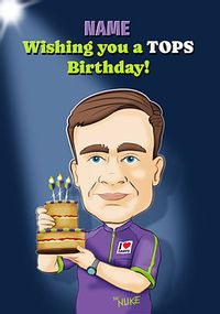 Tap to view Luke Littler Spoof Personalised Birthday Card