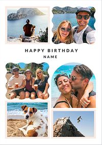 Tap to view 6 Photo Birthday Card