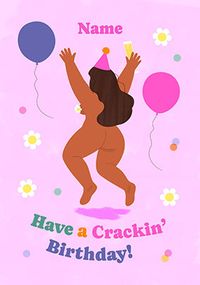 Tap to view Have a Crackin' Birthday Personalised Card for Her