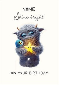 Tap to view Shine Bright On Your Birthday Card