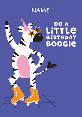 Do A Little Birthday Boogie Card