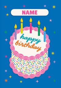 Tap to view Happy Birthday Paper Cake Card