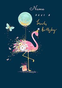 Tap to view Personalised Flamingo Birthday Card