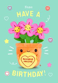 Tap to view Swizzels Love Hearts Bloomin Amazing Birthday Card