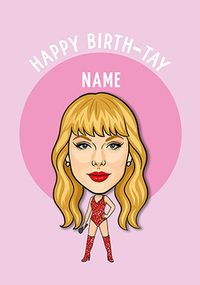 Tap to view Famous Faces Taylor Swift Spoof Birthday Card