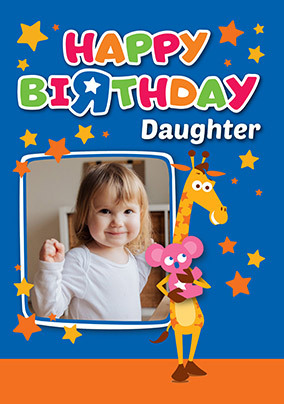Toys R Us Geoffrey Daughter Birthday Photo Card