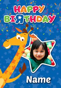 Tap to view Toys R Us Geoffrey Birthday Photo Card