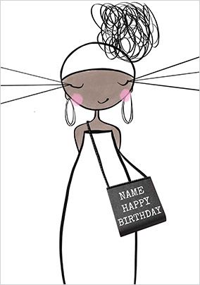 Photo of Lily Loves Handbag Birthday Card