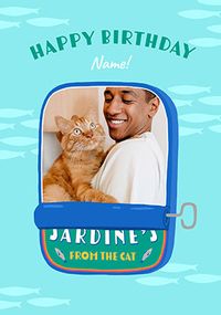 Tap to view Sardines From The Cat Birthday Card
