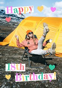 Tap to view 18th Birthday Photo Upload Card
