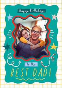 Tap to view Best Dad Squiggle Birthday Card