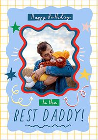 Tap to view Best Daddy Squiggle Birthday Card