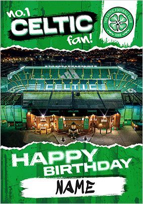 Photo of Celtic Football Club Birthday Card