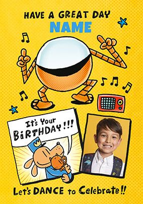 Photo of Dogman Dance To Celebrate Birthday Photo Card