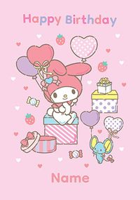 Tap to view Sanrio My Melody Birthday Card