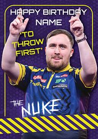 Tap to view Luke Littler To Throw First Birthday Card