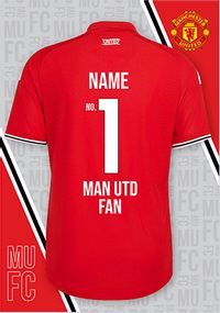 Tap to view Man United Football Shirt Birthday Card