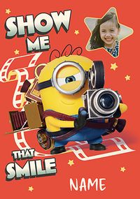 Tap to view Minions & Monsters Birthday Photo Card