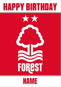 Tap to view Nottingham Forest FC Birthday Card