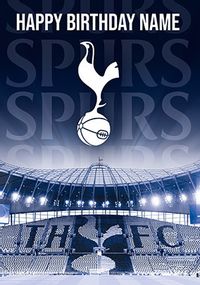 Tap to view Tottenham Spurs Football Birthday Card