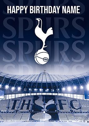 Photo of Tottenham Spurs Football Birthday Card