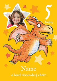 Tap to view Zog 5 Today Birthday Photo Card