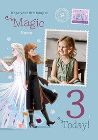 Tap to view Frozen 3 Today Birthday Photo Card