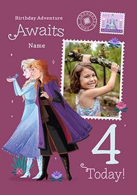 Tap to view Frozen 4 Today Birthday Photo Card