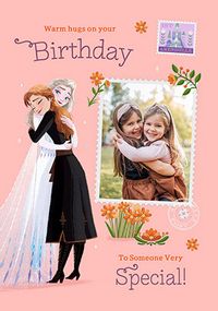 Tap to view Frozen To Someone Special Birthday Photo Card
