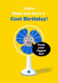 Tap to view From Your Biggest Fan Birthday Card