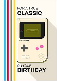 Tap to view For A True Classic Retro Gaming Birthday Card