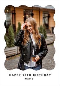 Tap to view Happy Momento 18th Birthday Photo Card