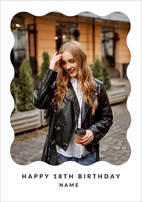Photo of Happy Momento 18th Birthday Photo Card