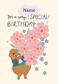Tap to view Tibbe Personalised Special Birthday Card
