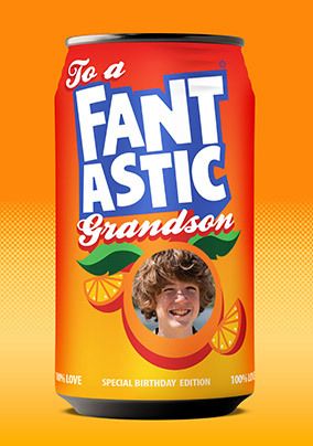 Photo of Fanta-stic Grandson Birthday Card