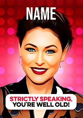 Photo of Strictly Come Dancing Emma Willis Birthday Card