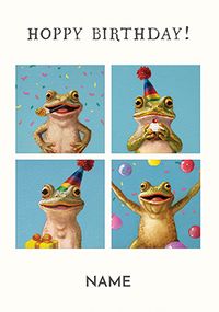 Tap to view Lucia Heffernan Hoppy Birthday Card