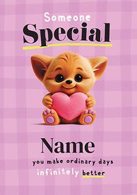 Tap to view Wimzee Someone Special Birthday Card