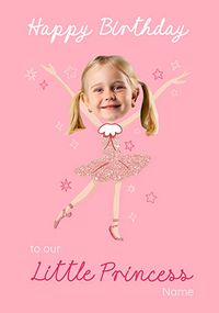 Tap to view To Our Little Princess Birthday Photo Card