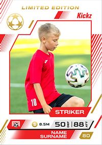 Tap to view Red Photo Upload Football Trading Birthday Card