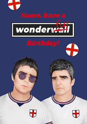 Photo of Have a Wonderwall Birthday Card