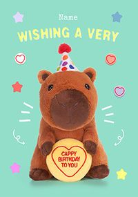 Tap to view Swizzels Love Hearts Capy Birthday To You Card