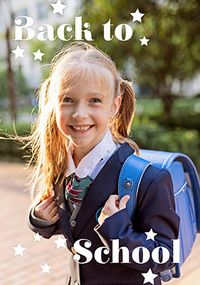 Tap to view Back To School Portrait Photo Upload Card