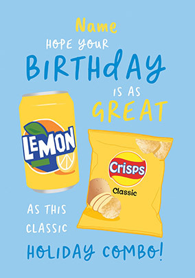 Holiday Combo Birthday Card