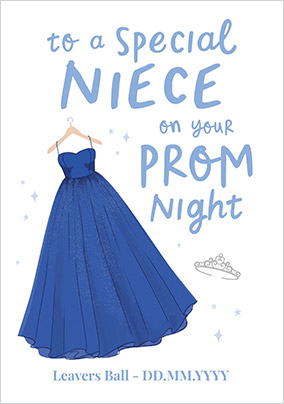 Niece Prom Night Card
