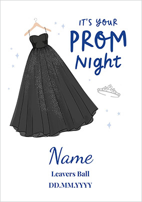 Prom Night Leavers Card